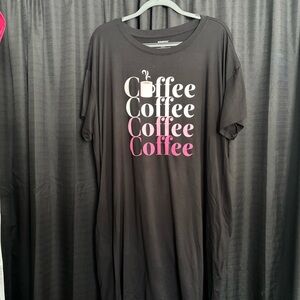 Joyspun “Coffee Coffee Coffee” Nightgown – Size 2X/3X